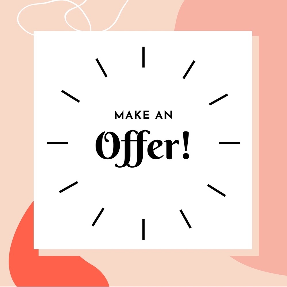 Send in your offers! 💕